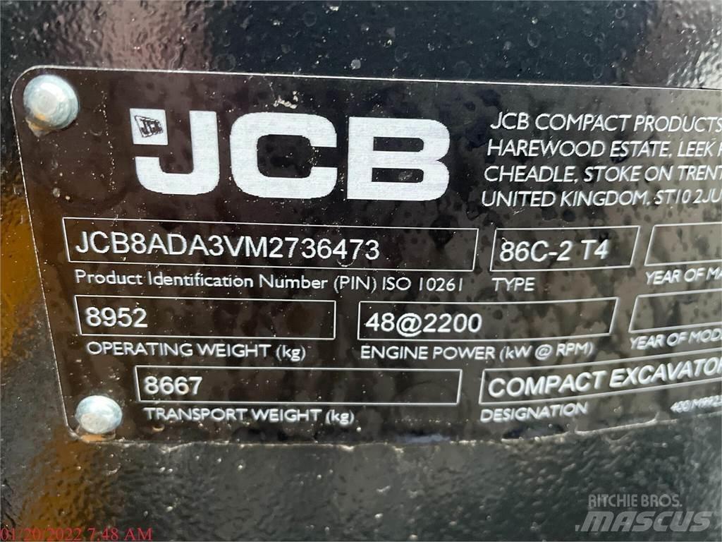 JCB 86C-2 Pásová rýpadla