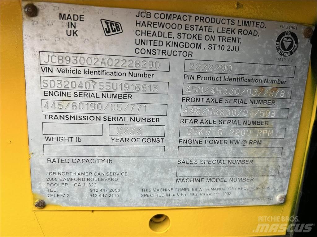 JCB 930 Terénní vysokozdvižné vozíky
