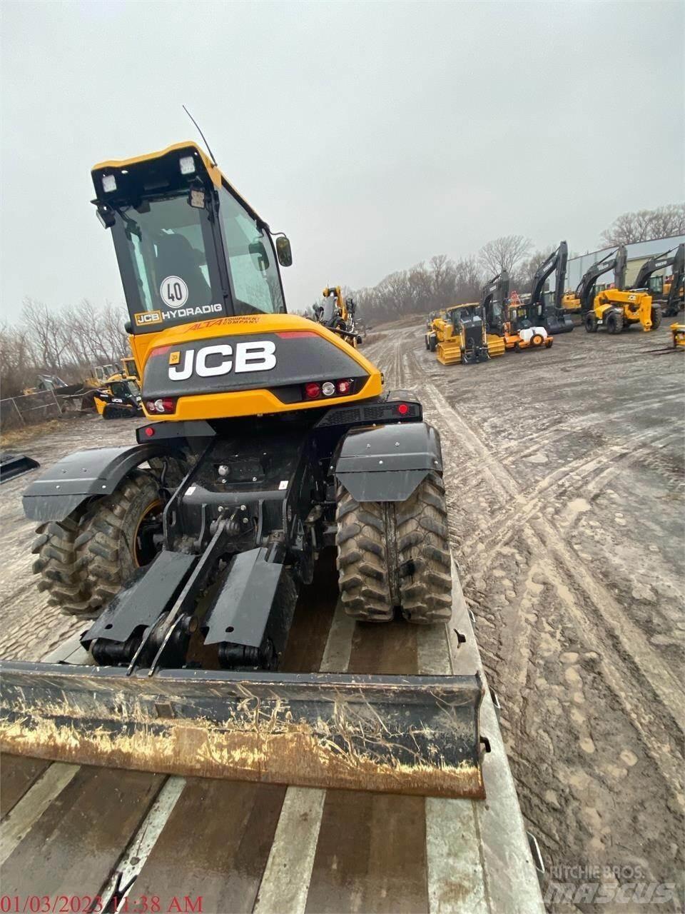 JCB HD110W Kolová rýpadla