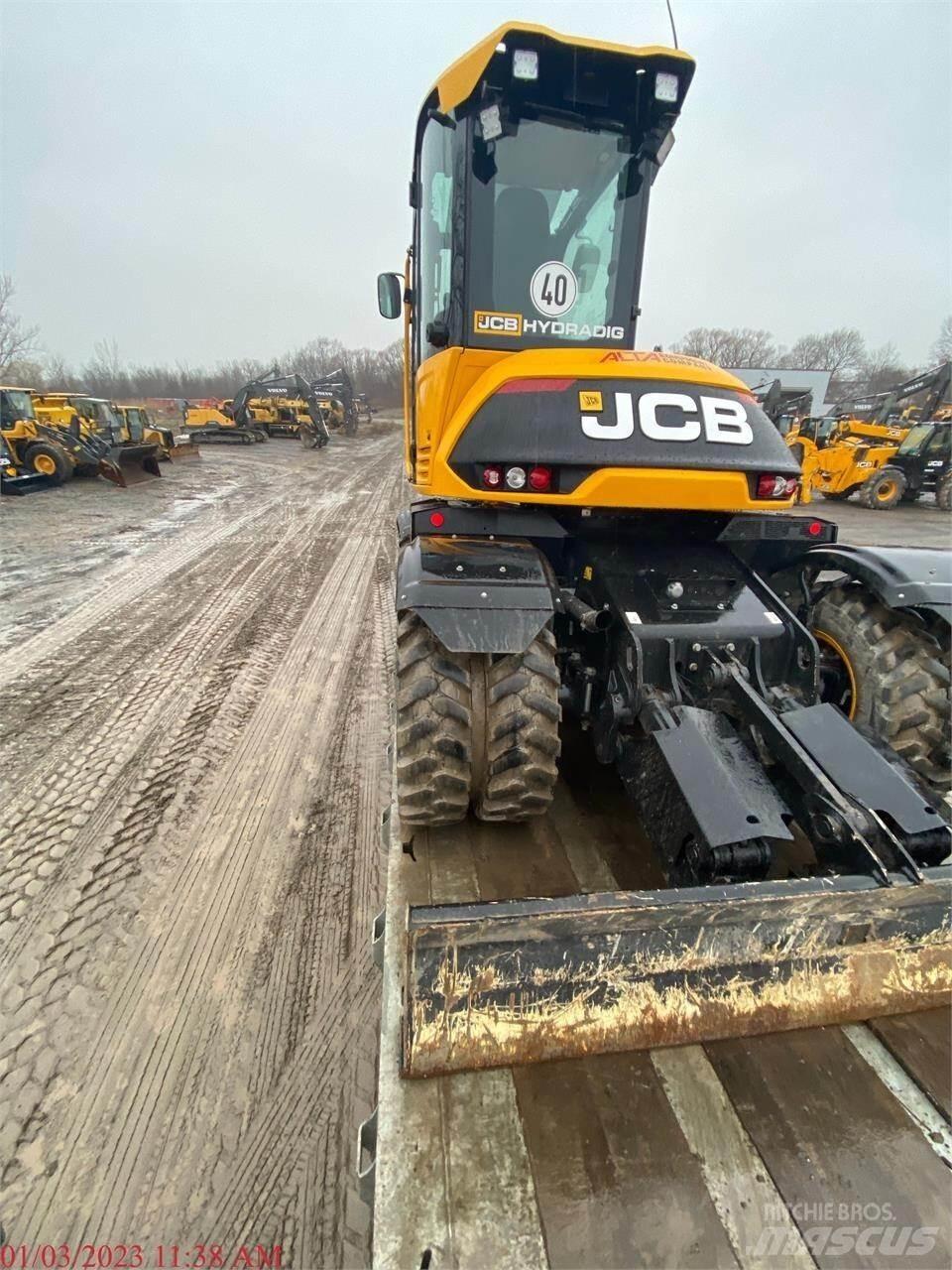 JCB HD110W Kolová rýpadla