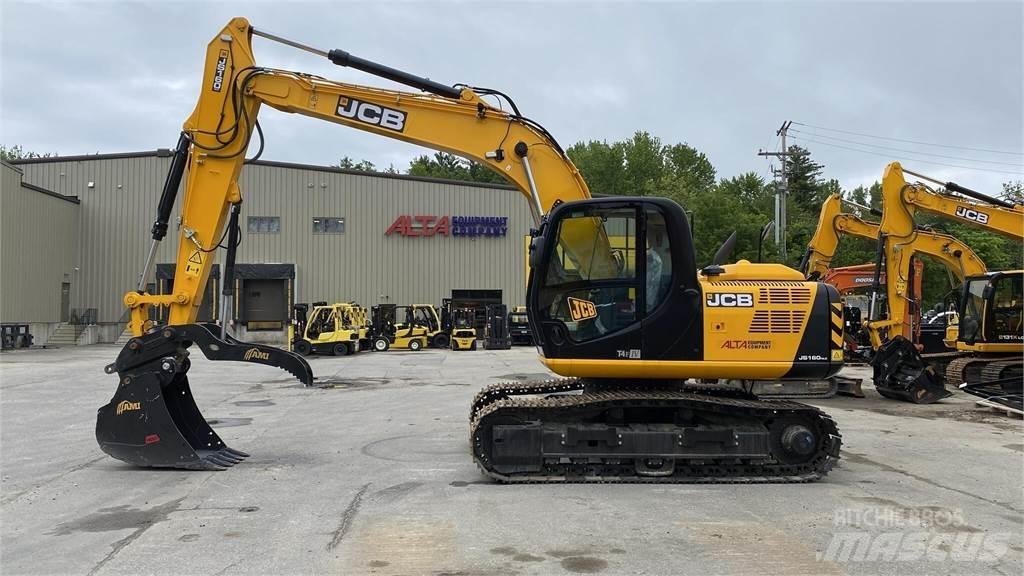 JCB JS160 Pásová rýpadla