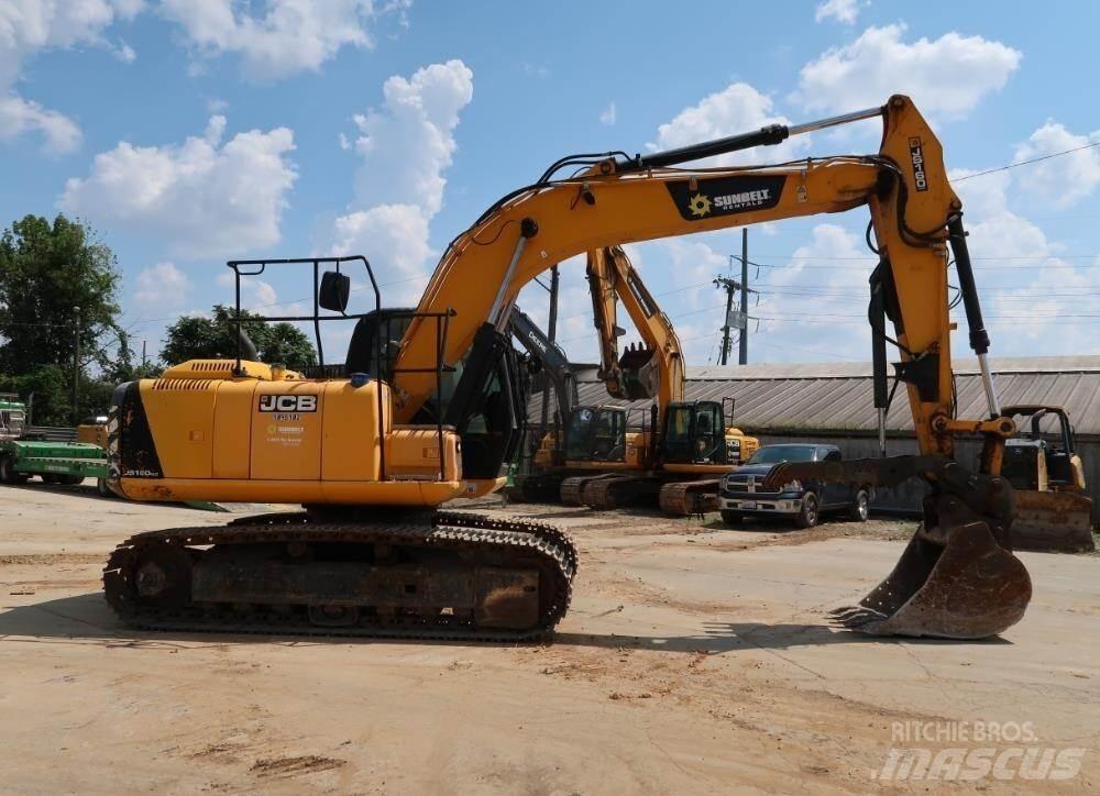 JCB JS160 Pásová rýpadla