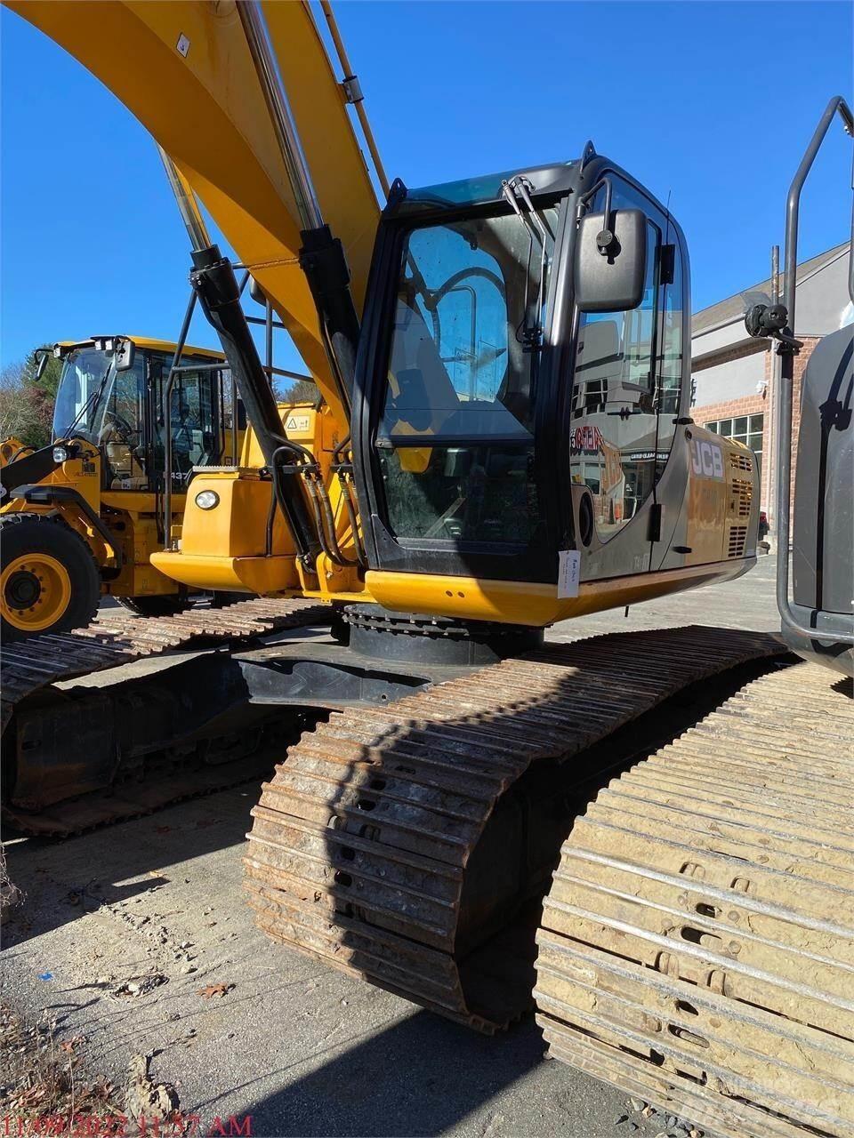 JCB JS220 Pásová rýpadla