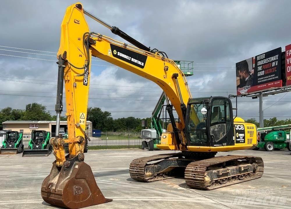 JCB JS220 LC Pásová rýpadla