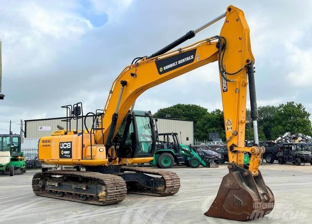 JCB JS220 LC Pásová rýpadla