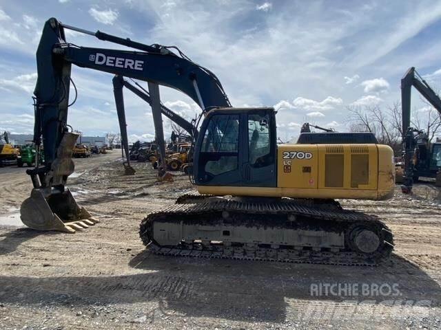 John Deere 270D LC Pásová rýpadla