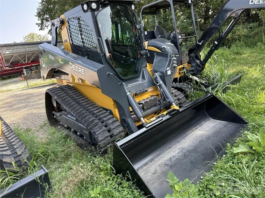 John Deere 333G Smykem řízené nakladače