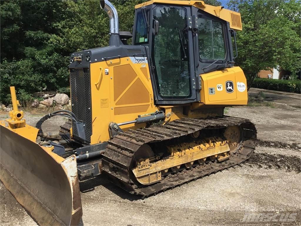 John Deere 450K Pásové dozery