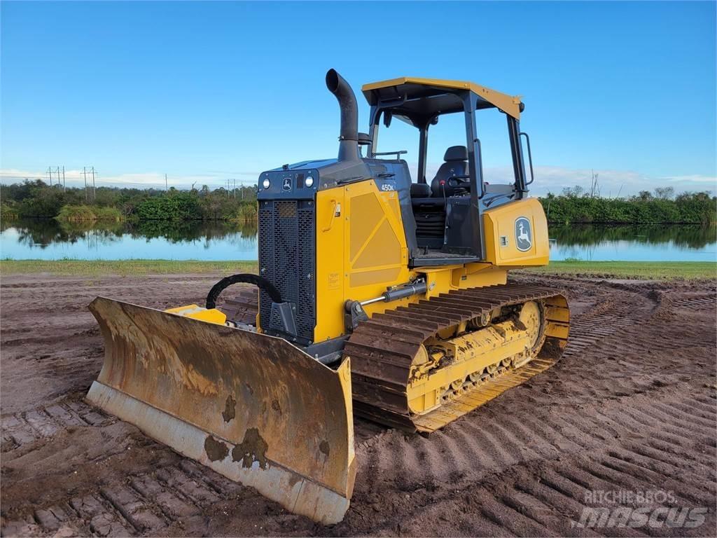 John Deere 450K LGP Pásové dozery