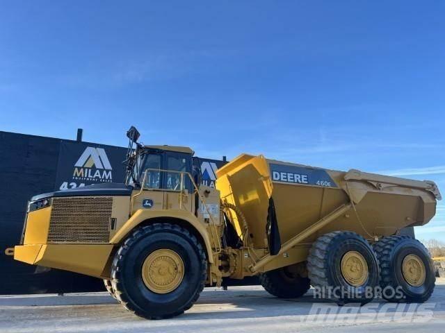 John Deere 460E Kloubové dempry