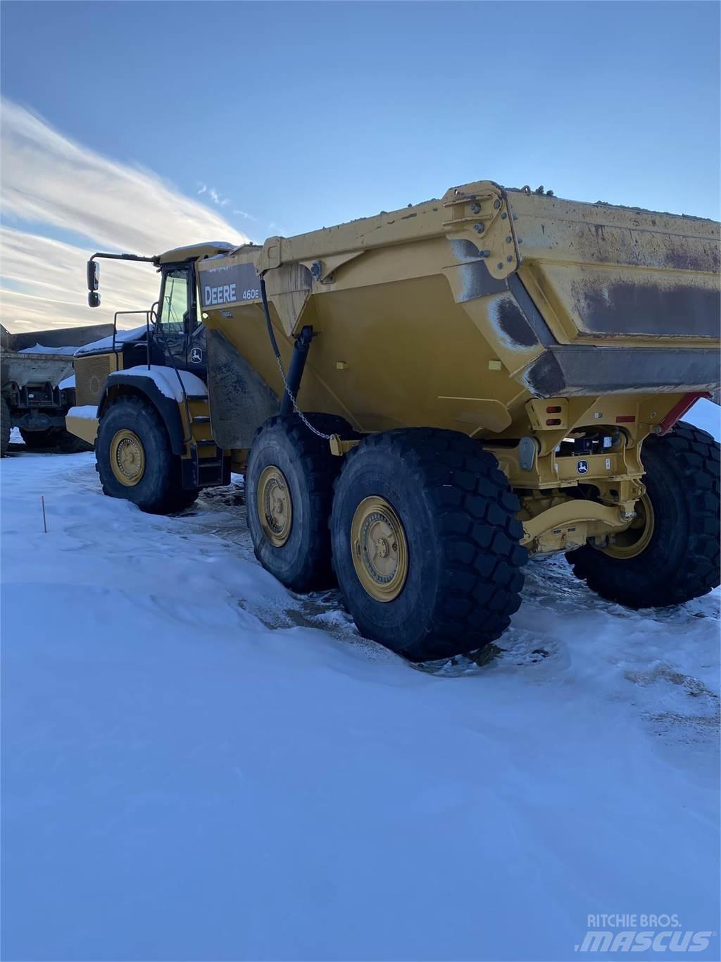 John Deere 460ET Kloubové dempry