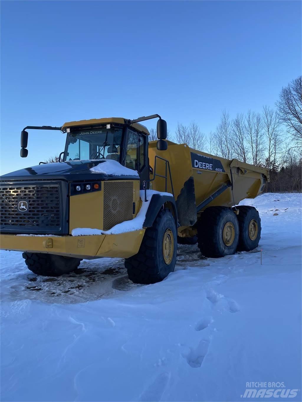 John Deere 460ET Kloubové dempry