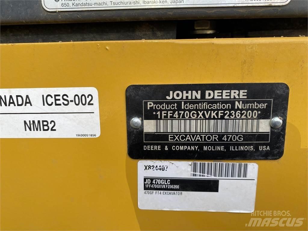 John Deere 470G LC Pásová rýpadla