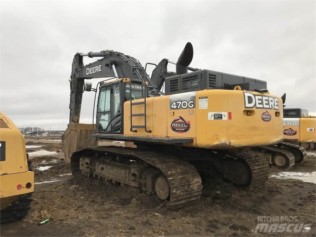 John Deere 470G LC Pásová rýpadla