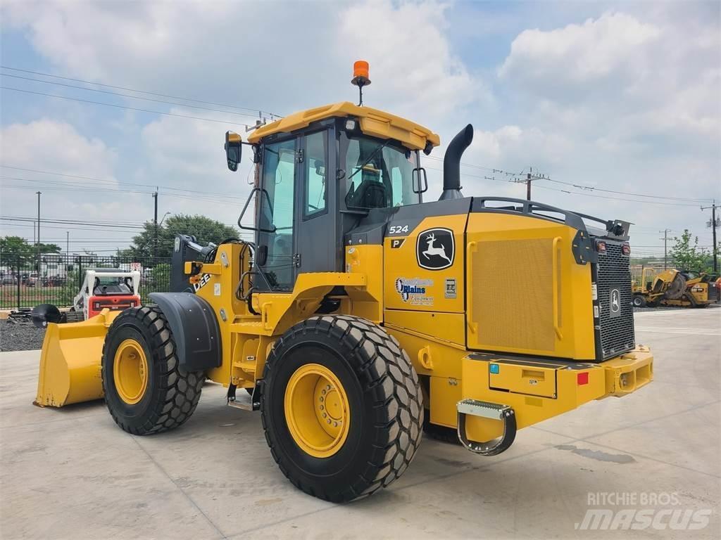 John Deere 524P Kolové nakladače