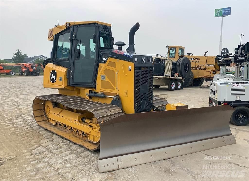 John Deere 650K Pásové dozery
