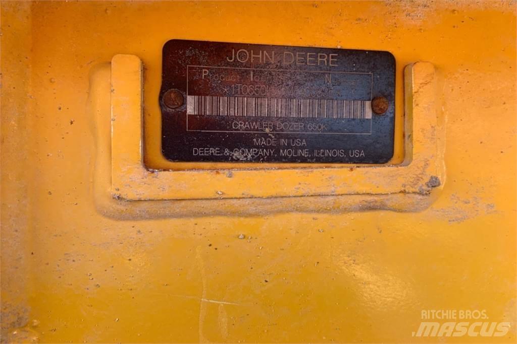John Deere 650K Pásové dozery
