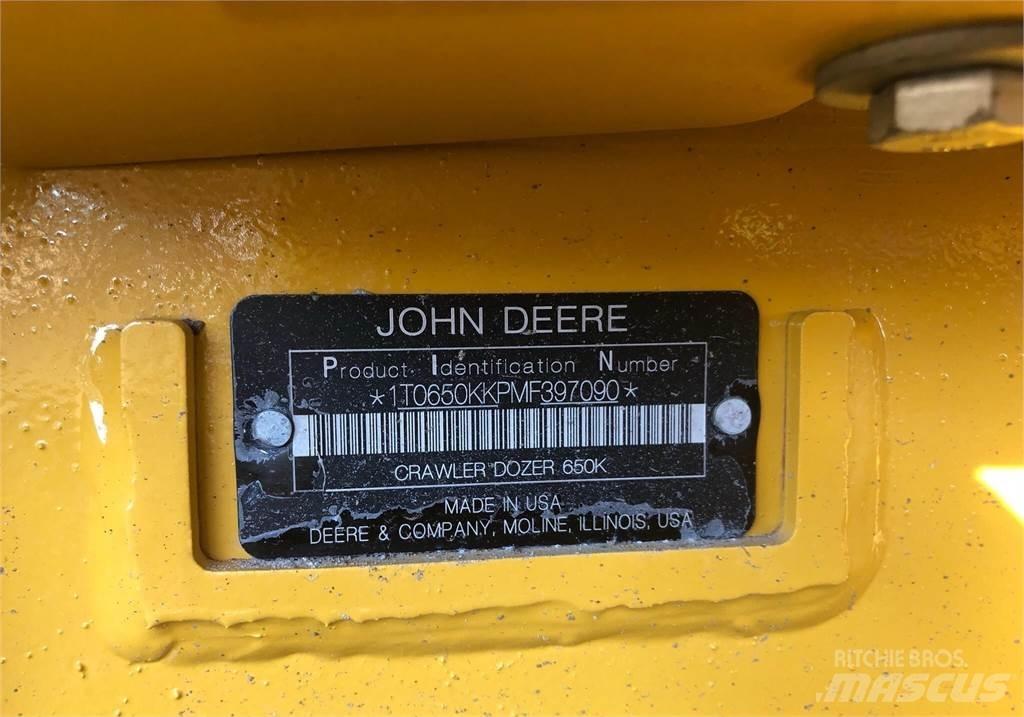 John Deere 650K LGP Pásové dozery
