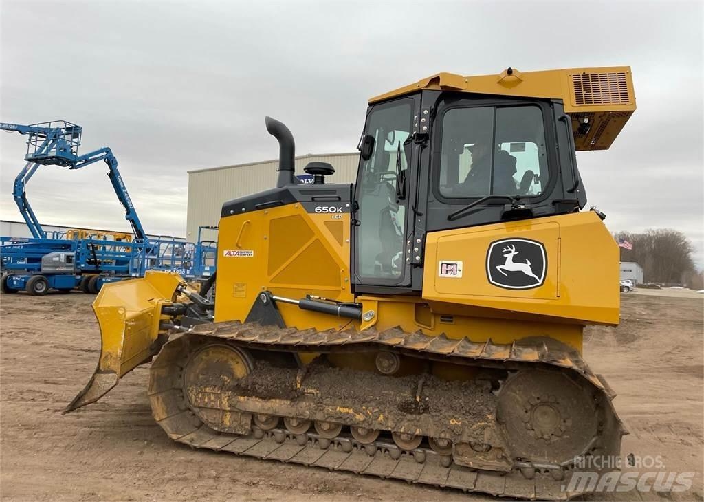 John Deere 650K LGP Pásové dozery