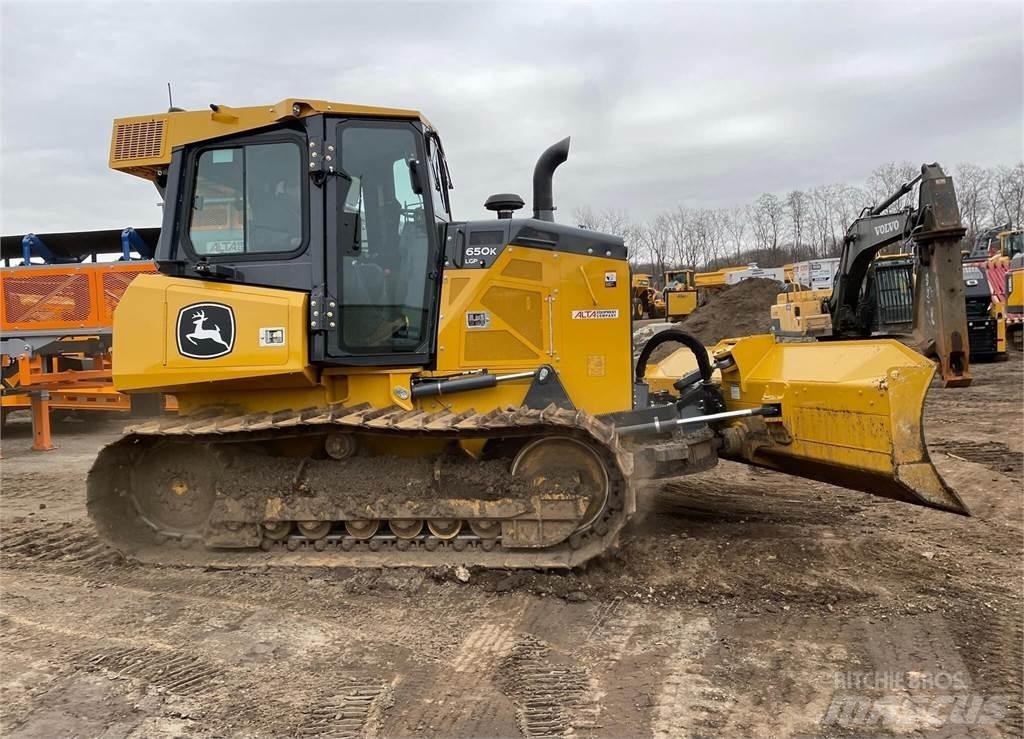 John Deere 650K LGP Pásové dozery