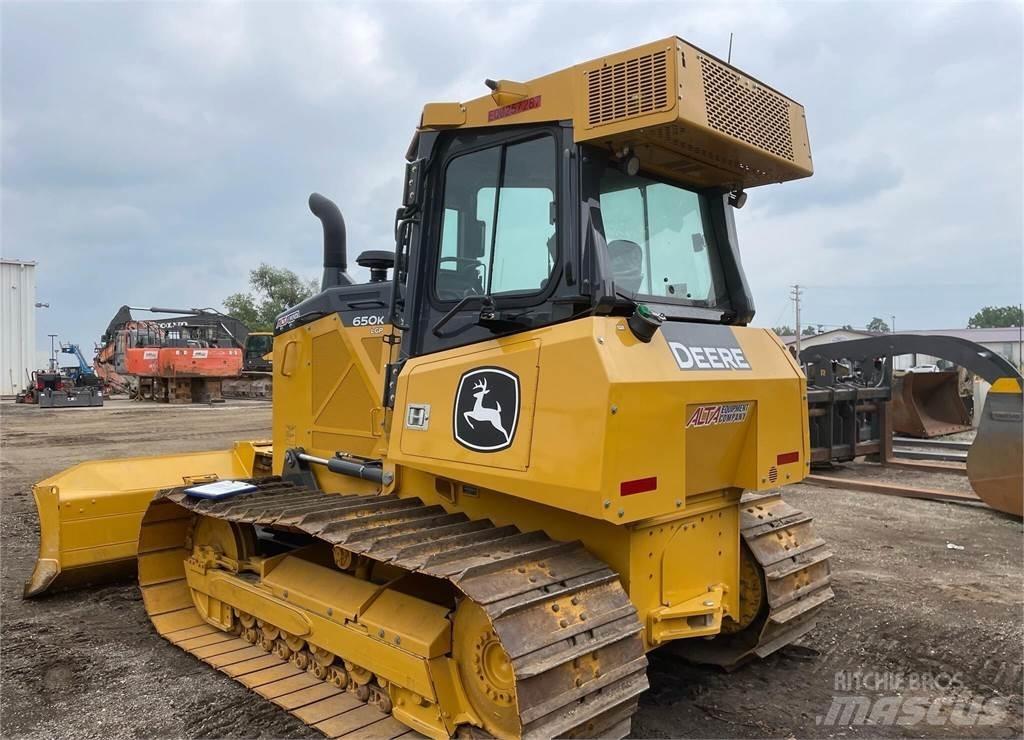 John Deere 650K LGP Pásové dozery