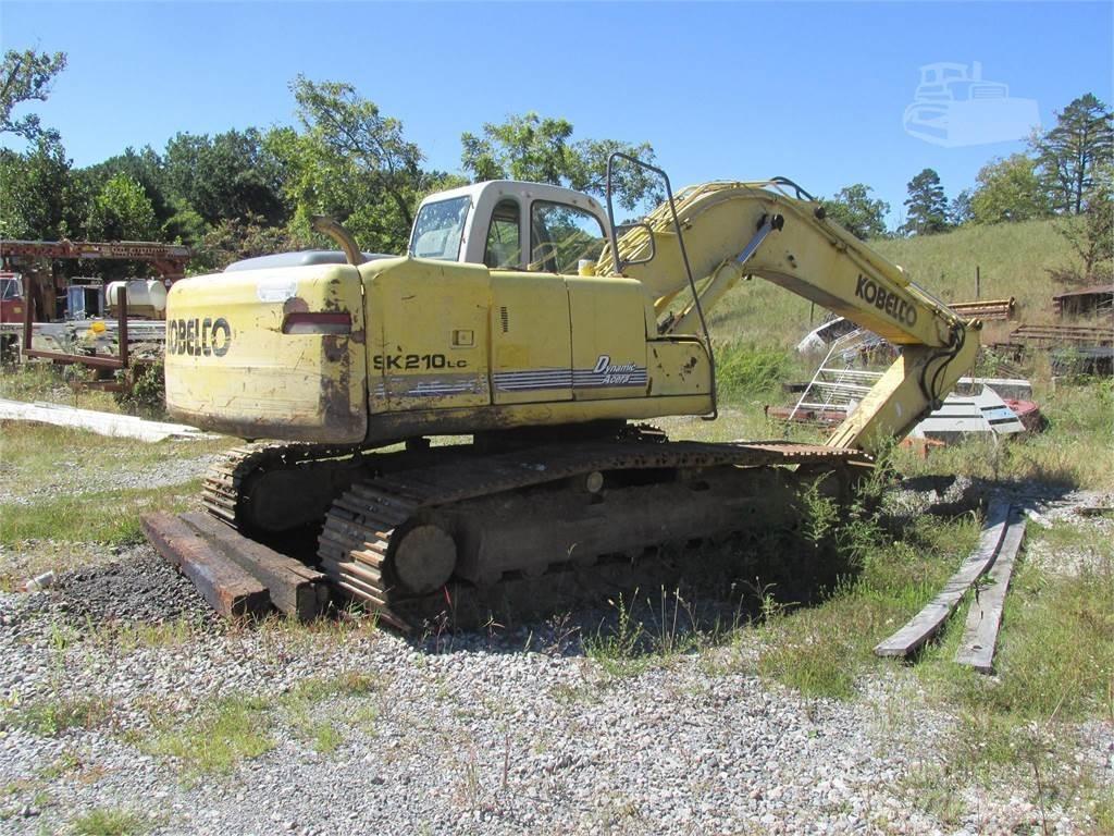 Kobelco SK210 LC Pásová rýpadla