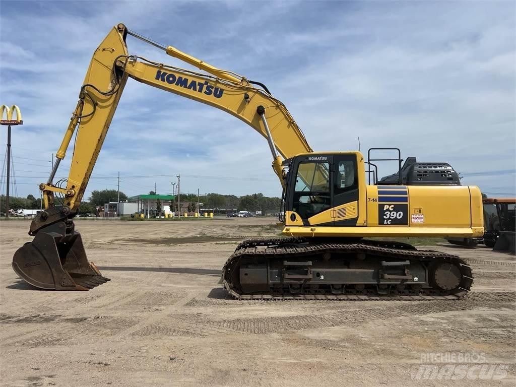 Komatsu PC390 LC-11 Pásová rýpadla