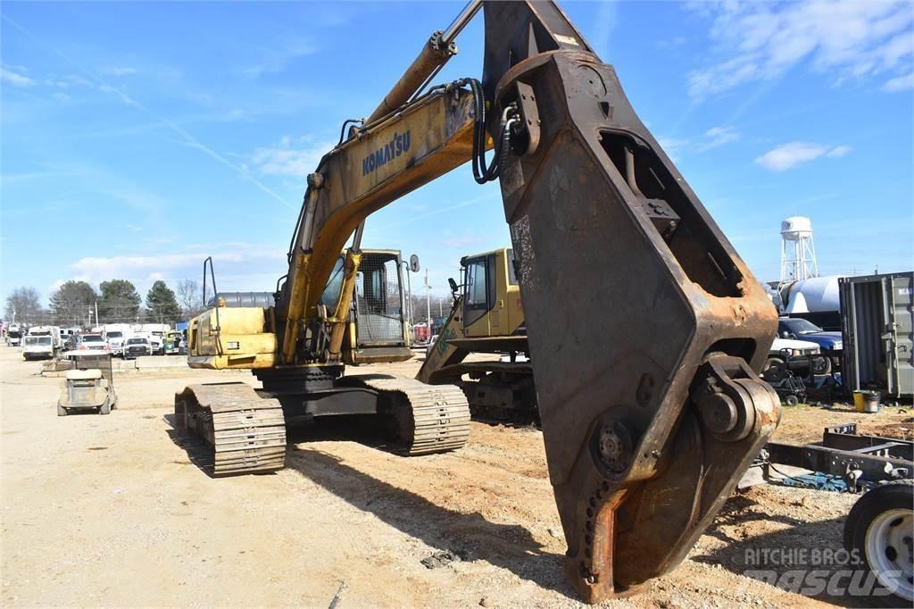 Komatsu PC400 LC Pásová rýpadla