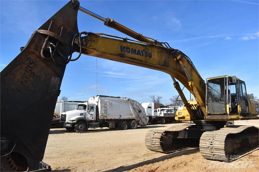Komatsu PC400 LC Pásová rýpadla