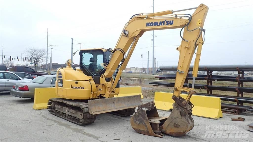 Komatsu PC88MR-10 Pásová rýpadla