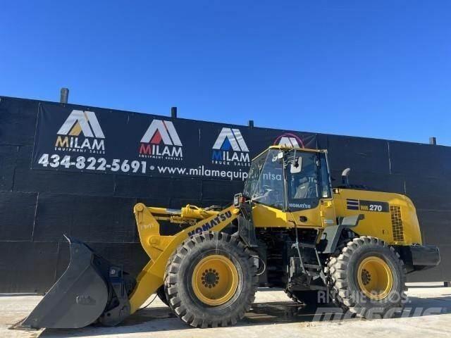 Komatsu WA270-8 Kolové nakladače