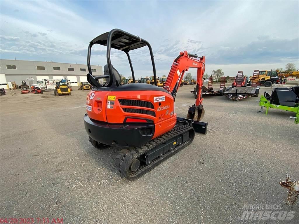 Kubota KX040-4 Mini rýpadla < 7t