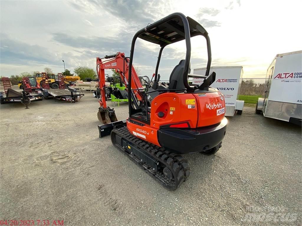 Kubota KX040-4 Mini rýpadla < 7t