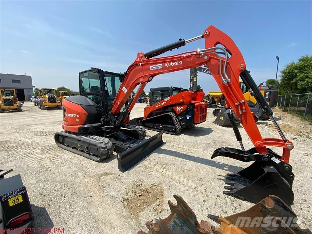Kubota KX057-5 Pásová rýpadla