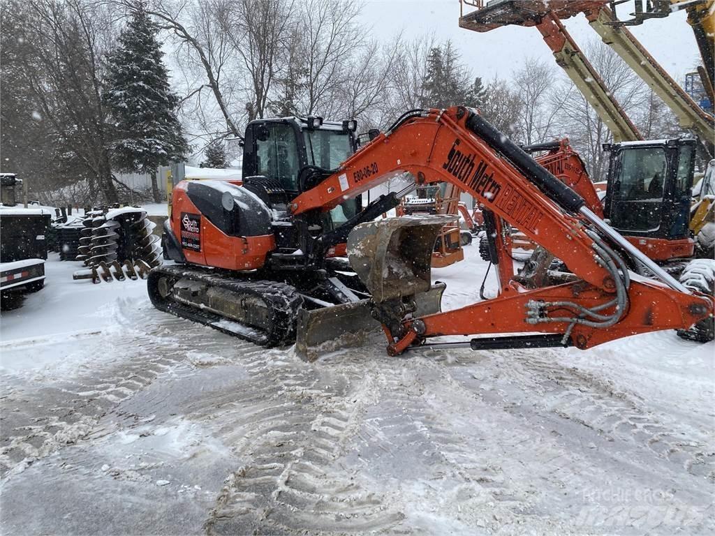 Kubota KX080 Pásová rýpadla