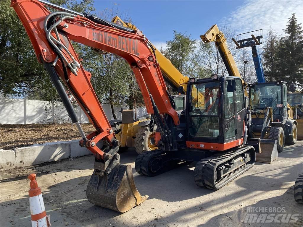 Kubota KX080 Pásová rýpadla