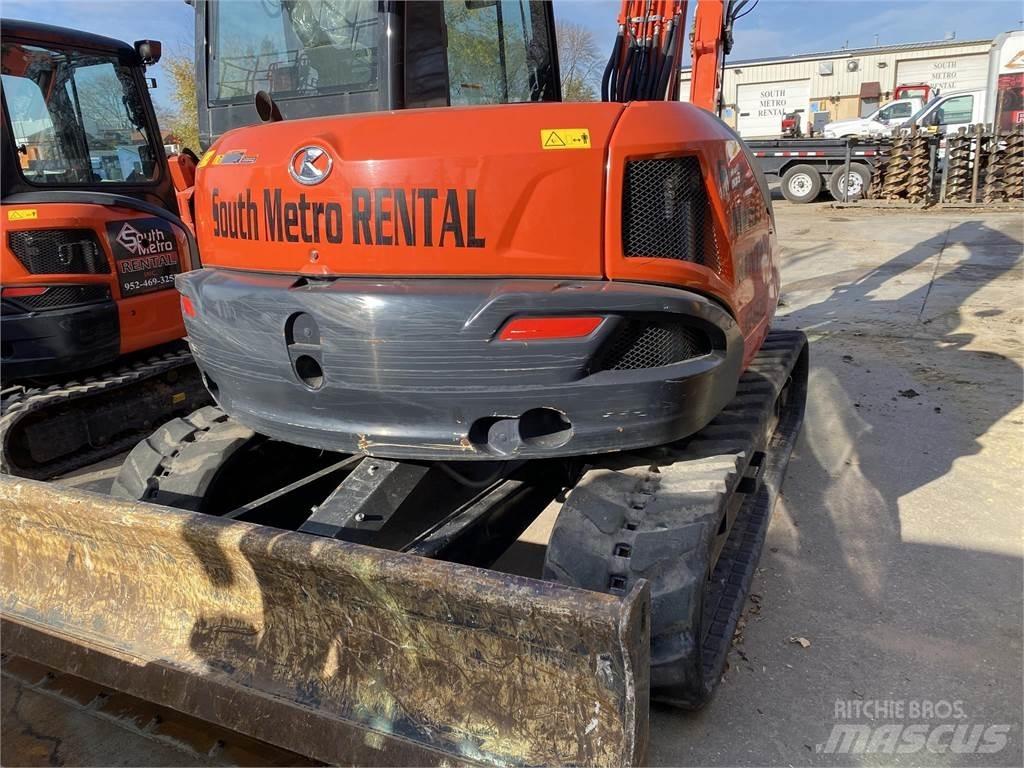 Kubota KX080 Pásová rýpadla