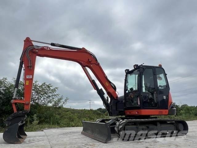 Kubota KX080-4A Pásová rýpadla