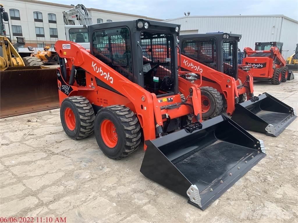 Kubota SSV75 Smykem řízené nakladače