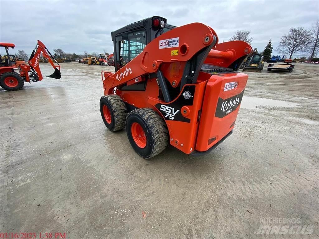 Kubota SSV75 Smykem řízené nakladače