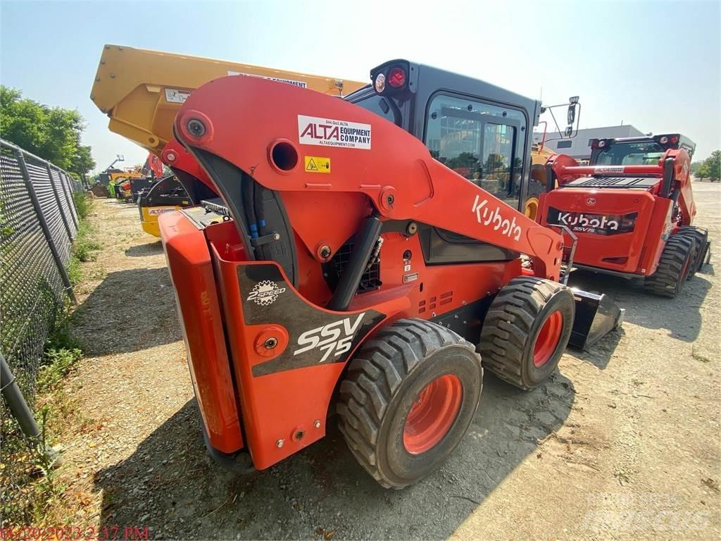 Kubota SSV75 Smykem řízené nakladače