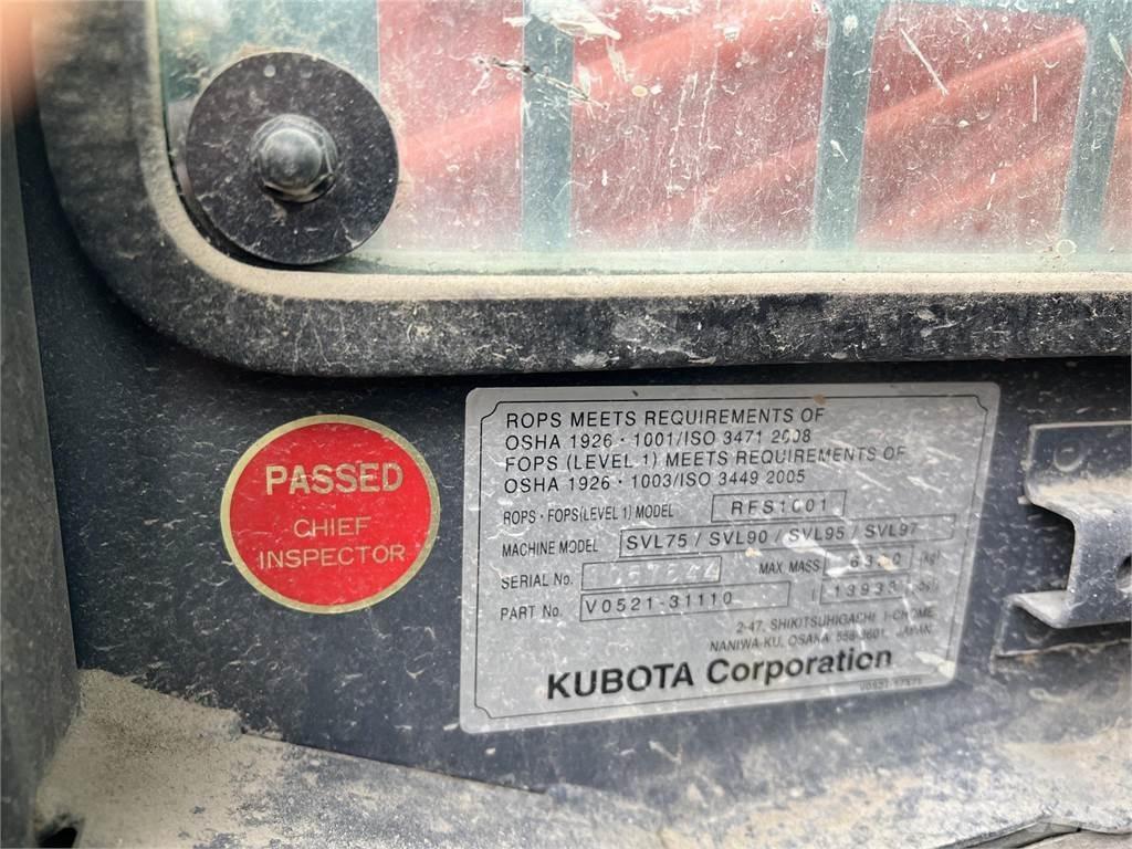 Kubota SVL75-2 Smykem řízené nakladače