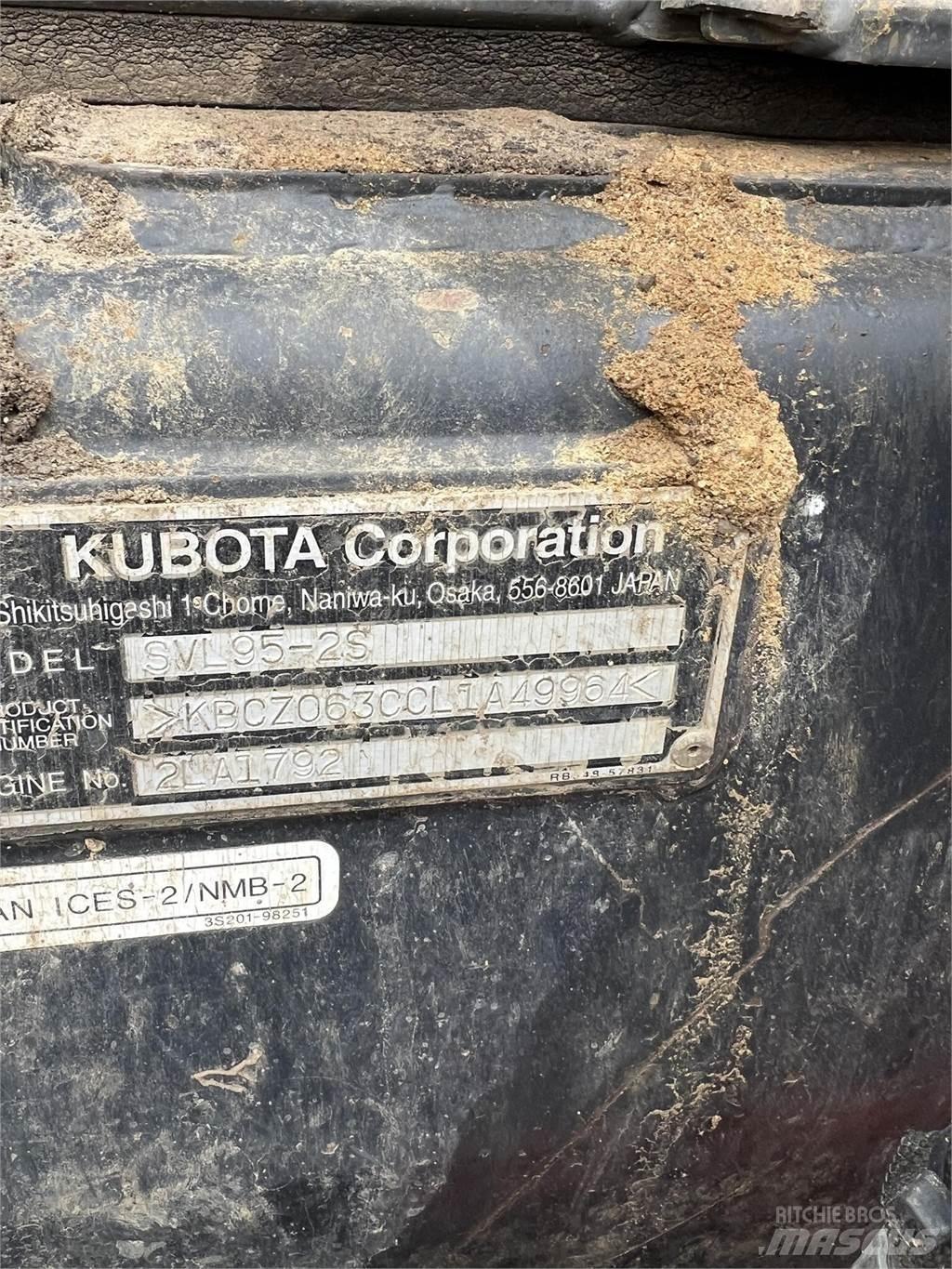 Kubota SVL95-2S Smykem řízené nakladače