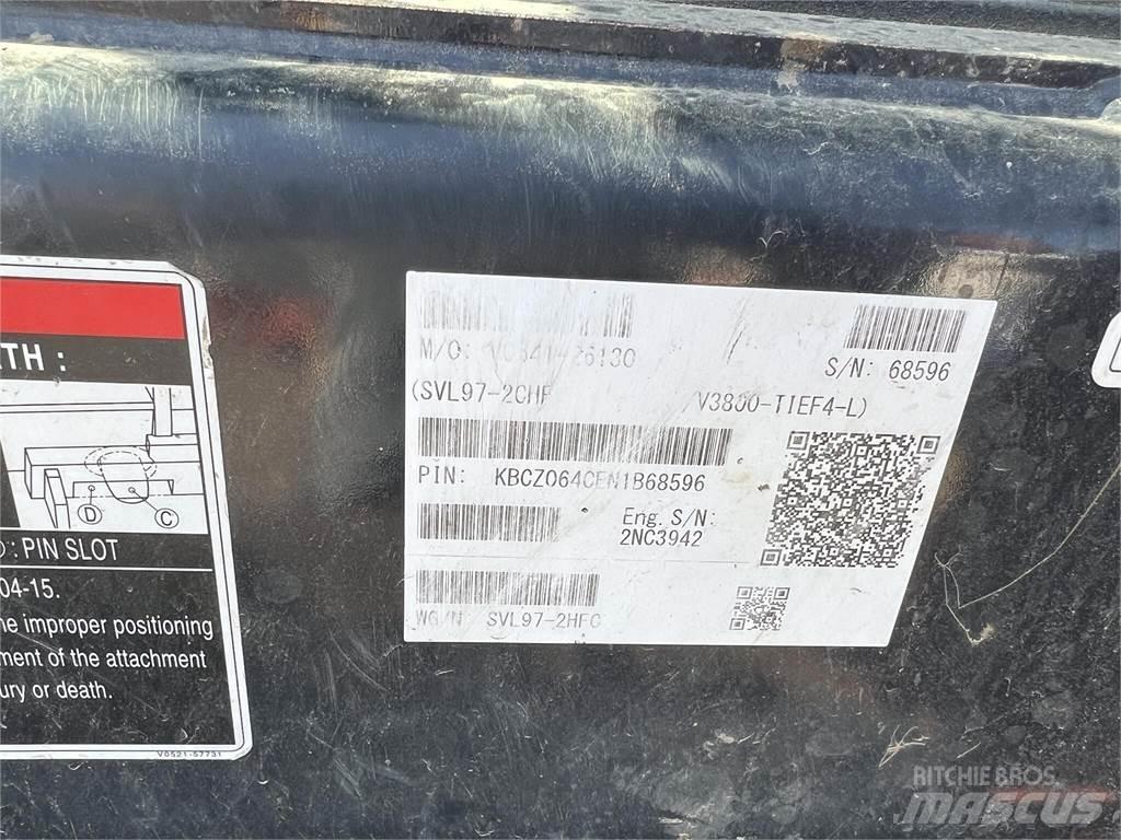 Kubota SVL97-2 Smykem řízené nakladače