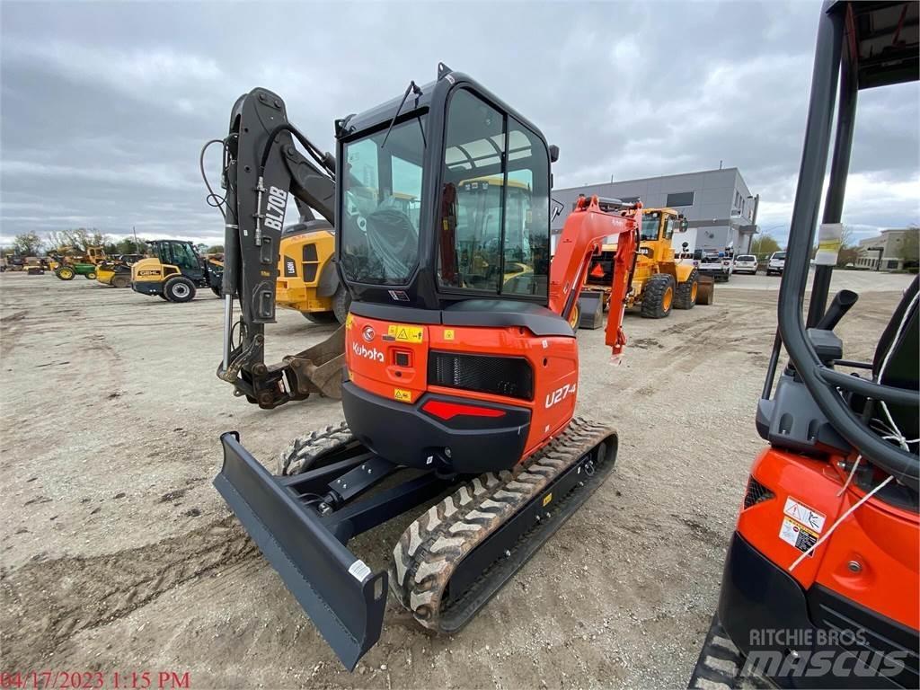 Kubota U27-4 Mini rýpadla < 7t