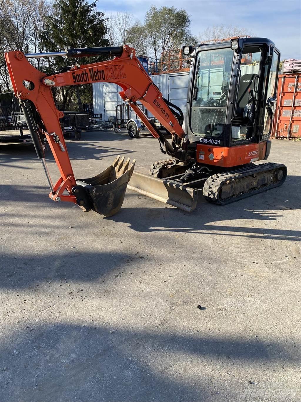 Kubota U35-4 Mini rýpadla < 7t