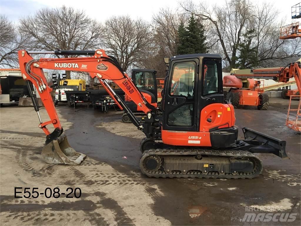 Kubota U55-4 Mini rýpadla < 7t