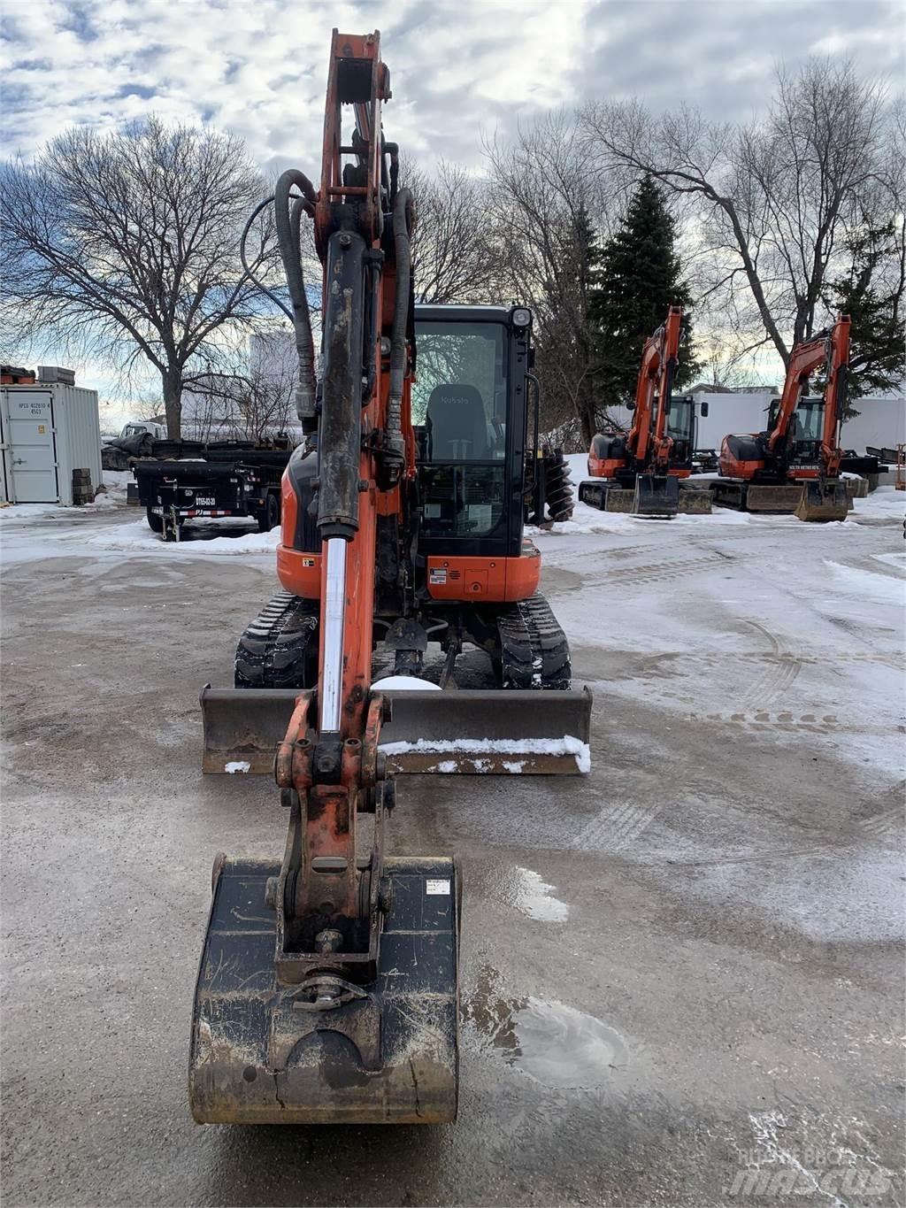 Kubota U55-4 Mini rýpadla < 7t