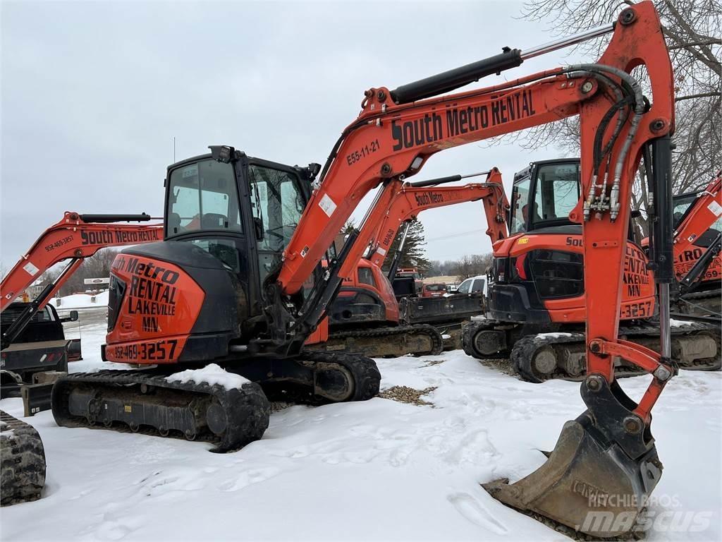 Kubota U55-5 Mini rýpadla < 7t