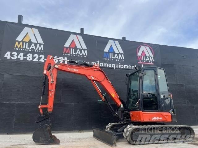 Kubota U56-5 Mini rýpadla < 7t